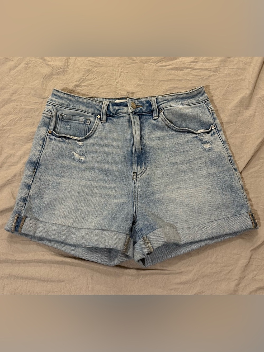 Risen Jean Shorts